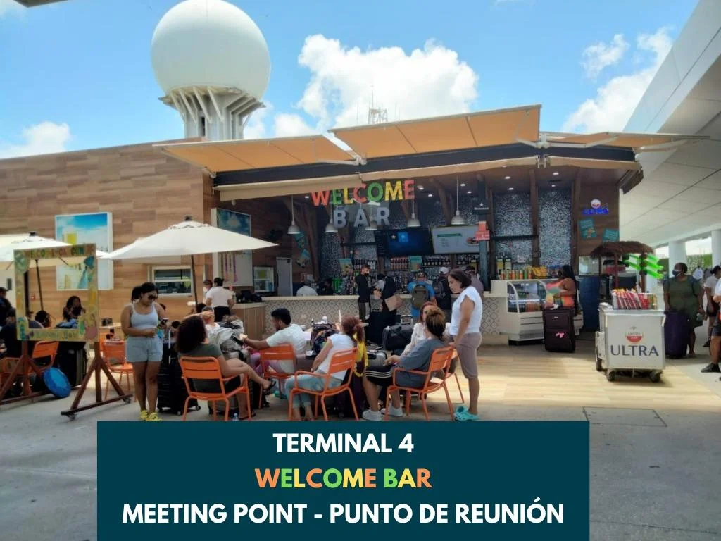 Terminal 4 - Welcome Bar meeting point